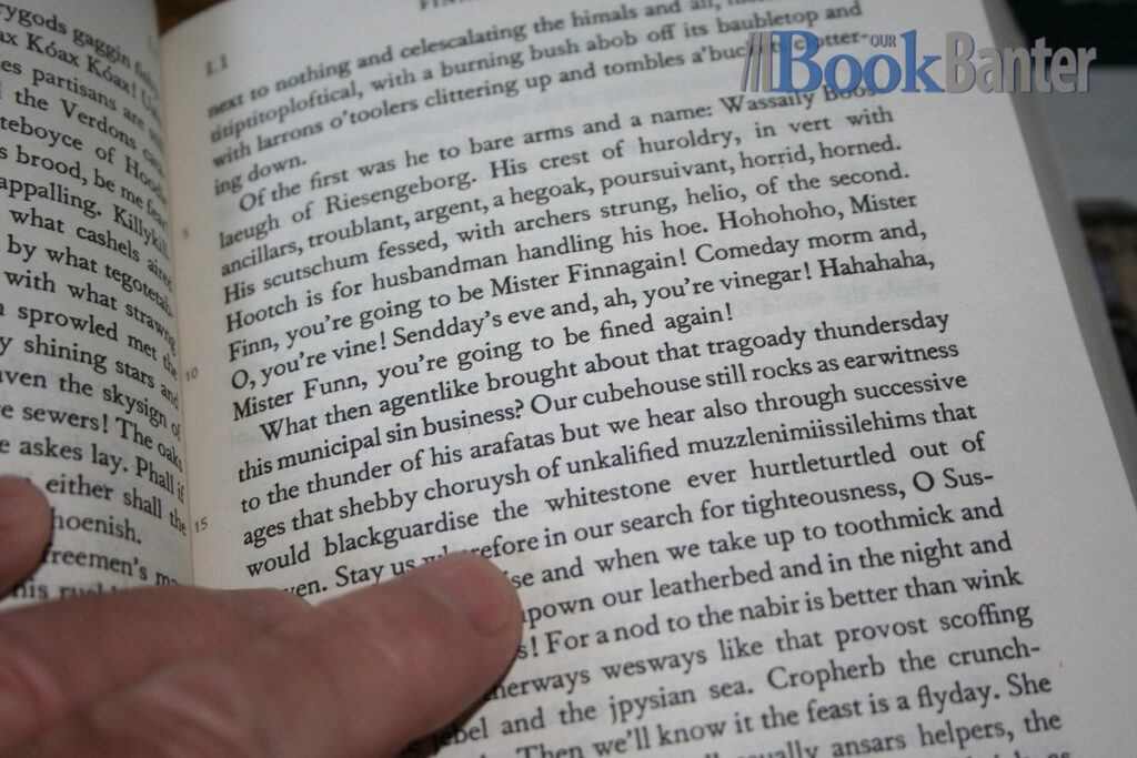 Finnegans Wake and his unintelligible text