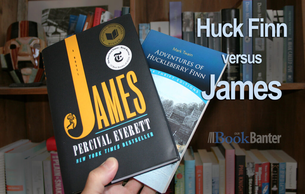 Huck Finn versus James review